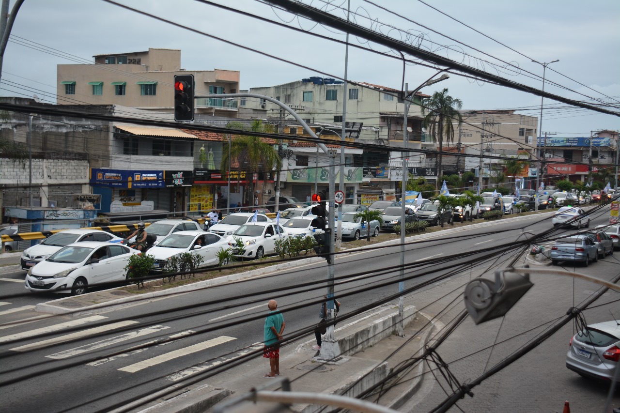 Maurício BM realiza maior carreata da história de Rio das Ostras