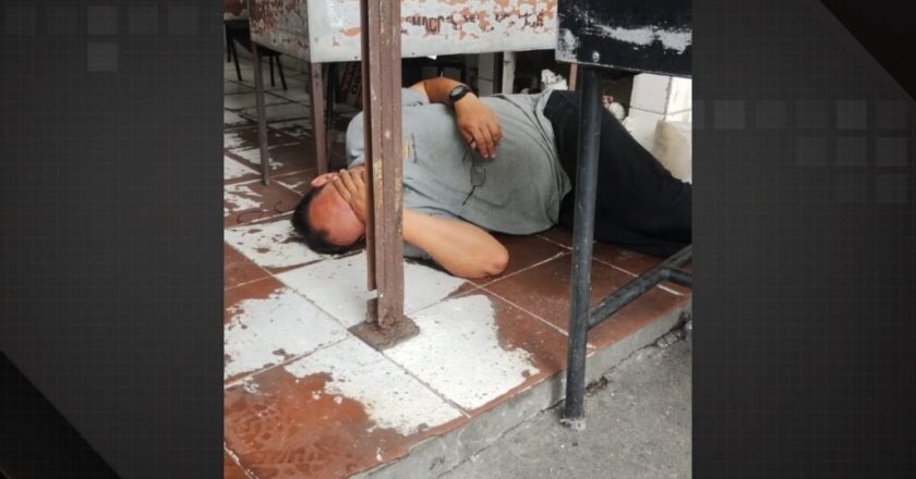 Explosão de Granada causa desespero em ponto de ônibus carioca