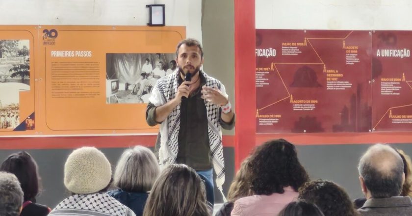 Thiago Ávila aborda a resistência palestina e a luta anti-imperialista em evento em Campinas