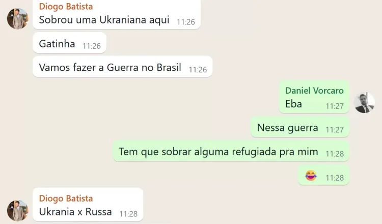 Mensagens revelam que Vorcaro explorava refugiadas como se fossem mercadorias em esquema de prostituição